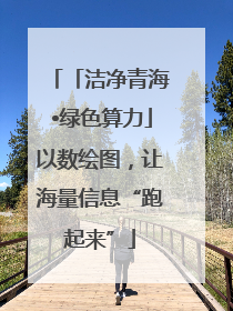 「洁净青海•绿色算力」以数绘图，让海量信息“跑起来”