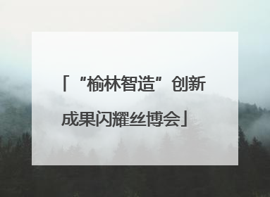 “榆林智造”创新成果闪耀丝博会