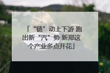 “链”动上下游 跑出新“汽”势 新郑这个产业多点开花