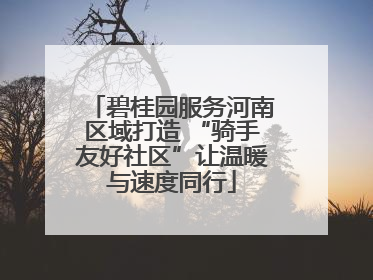 碧桂园服务河南区域打造 “骑手友好社区”让温暖与速度同行