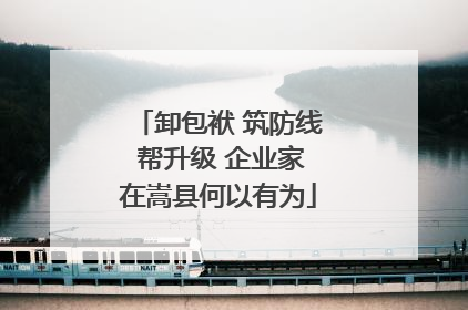 卸包袱 筑防线 帮升级 企业家在嵩县何以有为