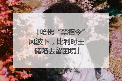 哈佛“禁招令”风波下，比利时王储陷去留困境