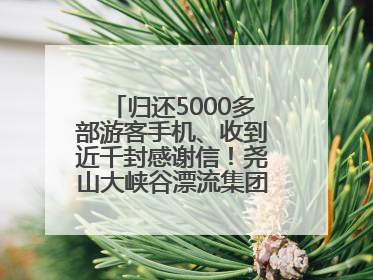 归还5000多部游客手机、收到近千封感谢信！尧山大峡谷漂流集团表彰优秀员工