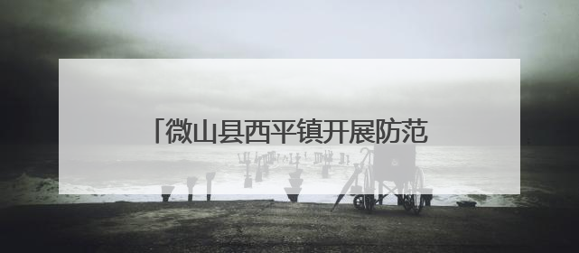 微山县西平镇开展防范涉农非法金融宣传活动