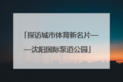 探访城市体育新名片——沈阳国际泵道公园
