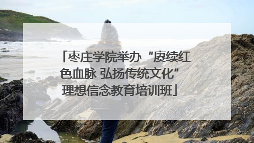 枣庄学院举办“赓续红色血脉 弘扬传统文化”理想信念教育培训班