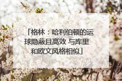 格林：哈利伯顿的运球隐蔽且高效 与库里和欧文风格相似
