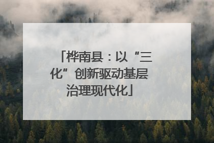 桦南县：以“三化”创新驱动基层治理现代化