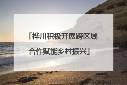 桦川积极开展跨区域合作赋能乡村振兴