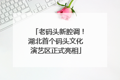 老码头新腔调！湖北首个码头文化演艺区正式亮相