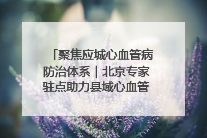 聚焦应城心血管病防治体系｜北京专家驻点助力县域心血管诊疗技术突破