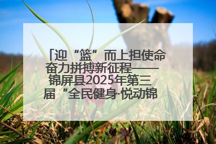 迎“篮”而上担使命 奋力拼搏新征程——锦屏县2025年第三届“全民健身·悦动锦屏”篮球赛圆满闭幕
