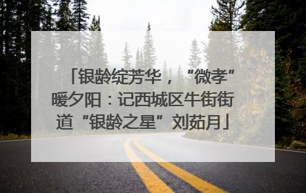 银龄绽芳华，“微孝”暖夕阳：记西城区牛街街道“银龄之星”刘茹月