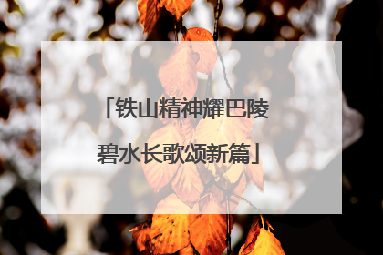 铁山精神耀巴陵 碧水长歌颂新篇