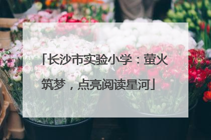 长沙市实验小学：萤火筑梦，点亮阅读星河