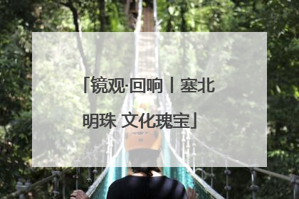 镜观·回响丨塞北明珠 文化瑰宝
