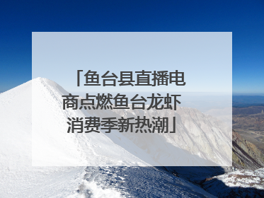 鱼台县直播电商点燃鱼台龙虾消费季新热潮