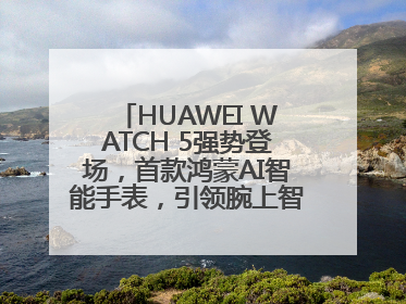 HUAWEI WATCH 5强势登场，首款鸿蒙AI智能手表，引领腕上智慧科技新纪元